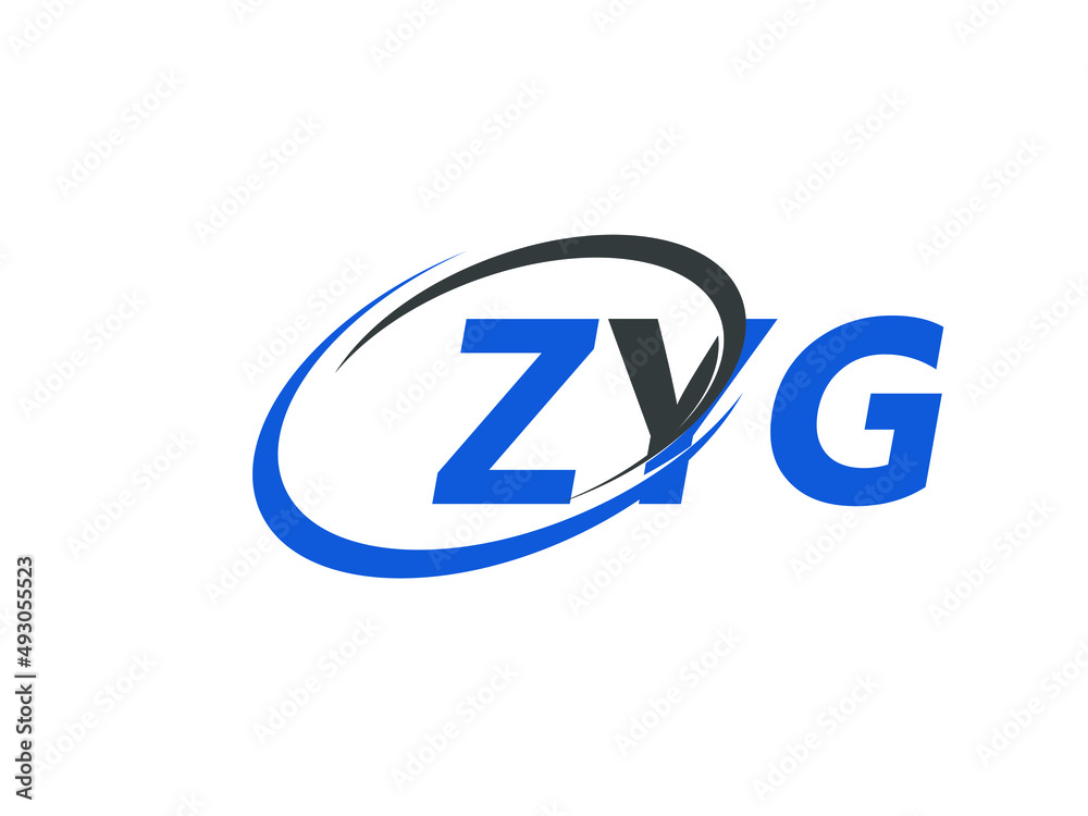 ZYG letter creative modern elegant swoosh logo design ZYG letter creative modern elegant swoosh logo design
