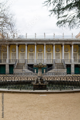 Palacio o Palace en El Capricho, barrio de Alameda de Osuna, ciudad de Madrid, pais de España o Spain
