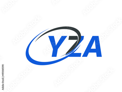 YZA letter creative modern elegant swoosh logo design Free Download YZA letter creative modern elegant swoosh logo design - GFXLoad