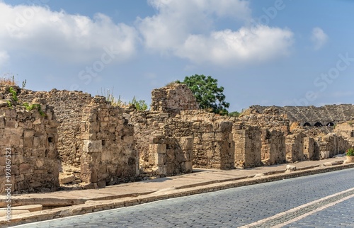 Side ancient city in Antalya province of Turkey