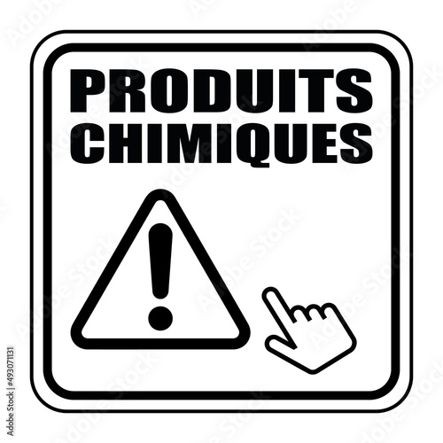 Logo produits chimiques.