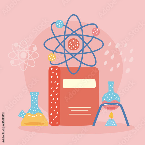 science school subject icons