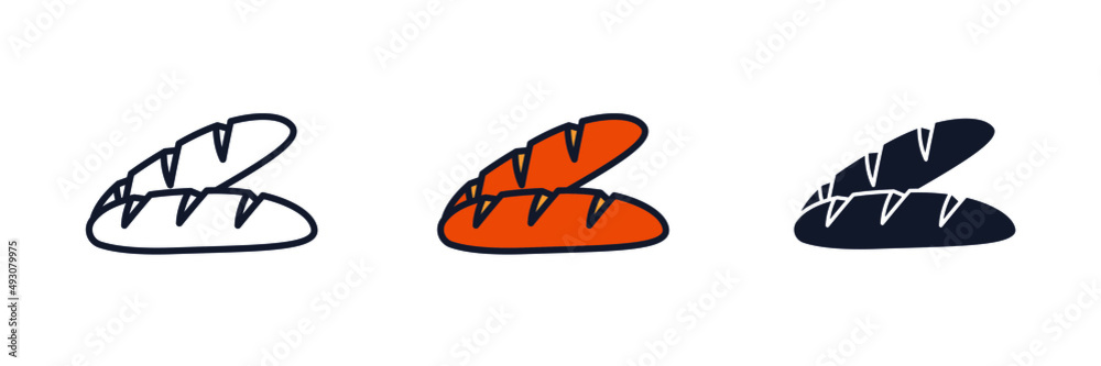 bread icon symbol template for graphic and web design collection logo vector illustration bread icon symbol template for graphic and web design collection logo vector illustration