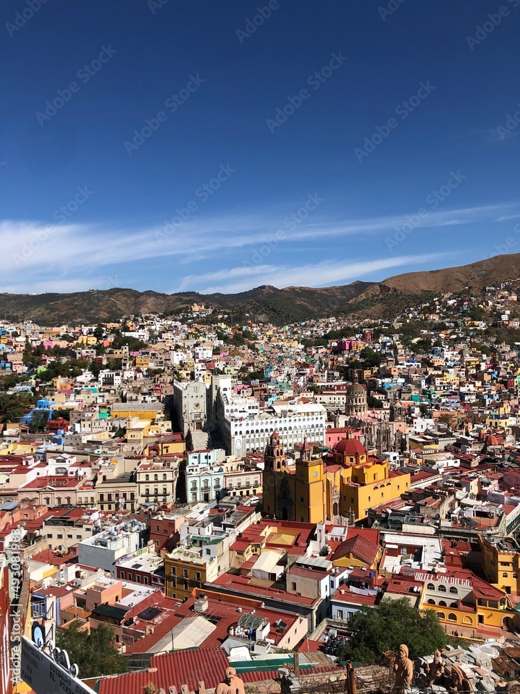 Vista de Guanajuato, México. 