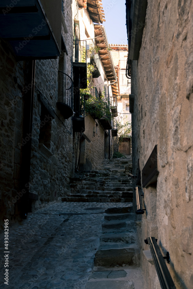 Valderrobres village. Teruel province