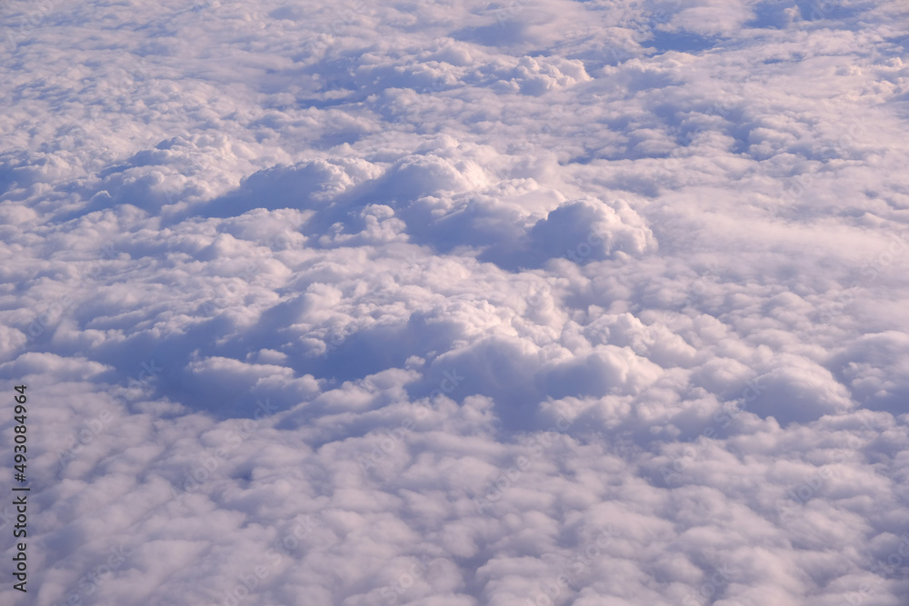 Aircraft wing view from airplane window seat. Beautiful sky and cloud. Aircraft wing view from airplane window seat. Beautiful sky and cloud.