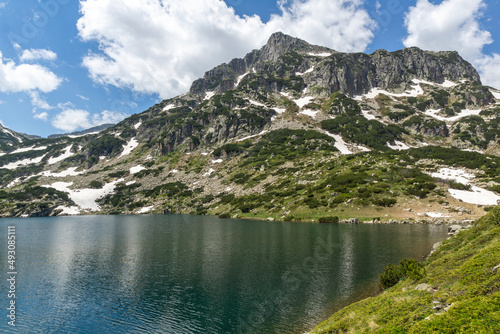 Summer Landscape of Pirin Mountain near Popovo Lake  Bulgaria