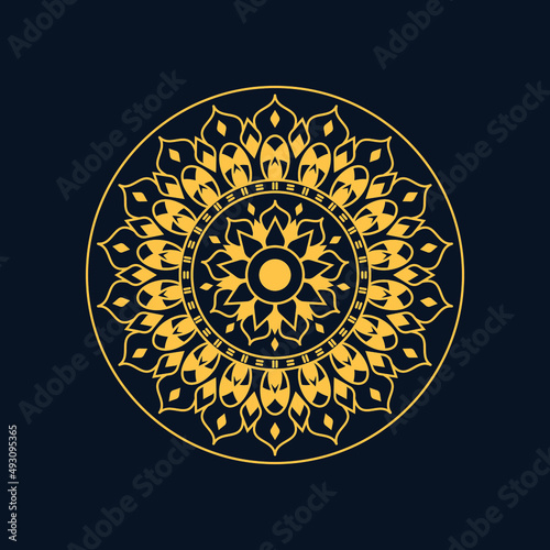 Luxury background vector mandala vector in illustration premium vector premium vector.