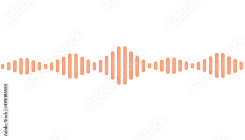 Sound voice amplitude. vector illustration photo