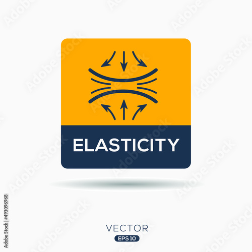 Creative (Elasticity) Icon, Vector sign.