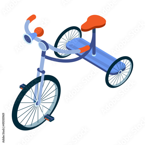 Three Wheeler Bike Composition