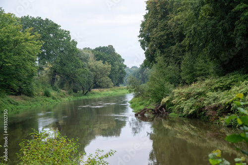 river in the park