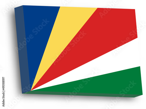 Free Download 3D vector flag of Seychelles - GFXLoad