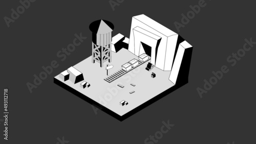 illustration of an background