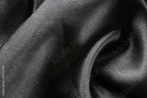 satin fabric close up