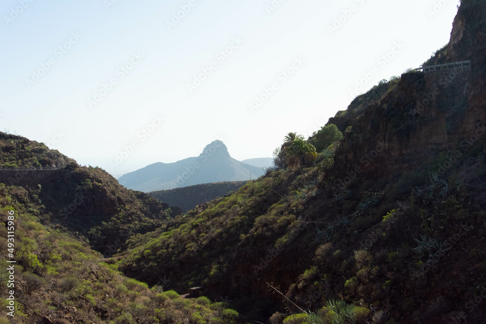 Green mountains Gran Canaria