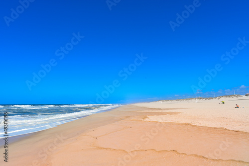 Sandstrand von Praia de Mira im Kreis Mira, Portugal