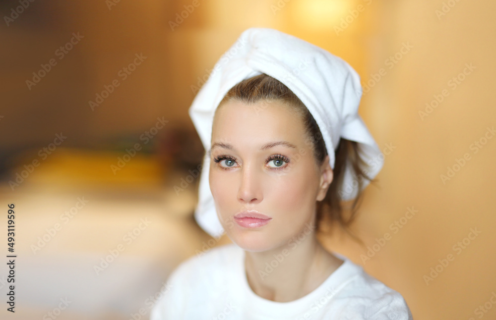 Shot of a beautiful woman.Middle aged woman portrait, cosmetology concept. Shot of a beautiful woman.Middle aged woman portrait, cosmetology concept.