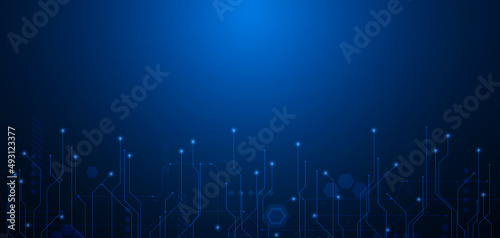 Abstract hi tech. Abstract digital background with technology. Vector abstract technology.
