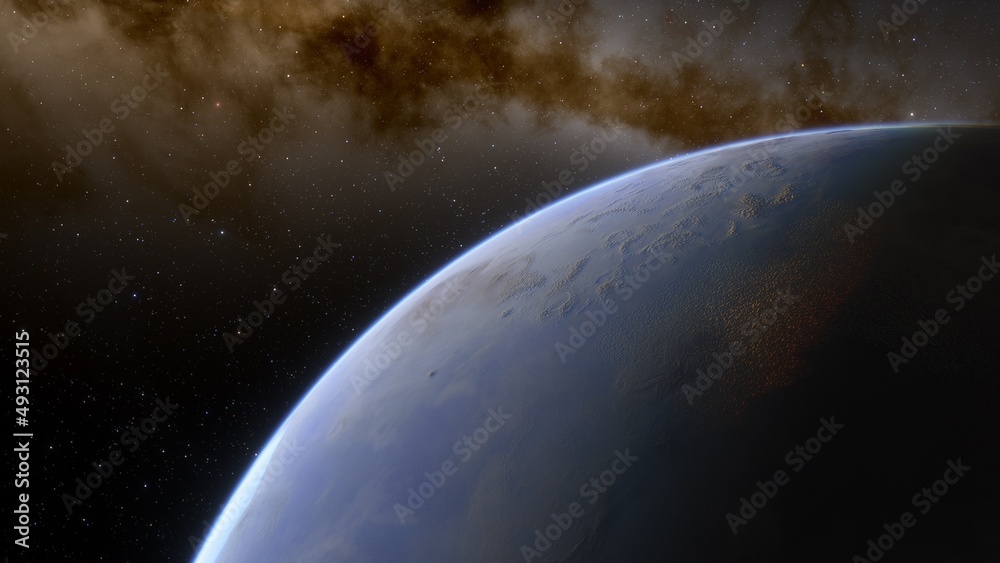 planet suitable for colonization, earth-like planet in far space, planets background 3d render
planet suitable for colonization, earth-like planet in far space, planets background 3d render