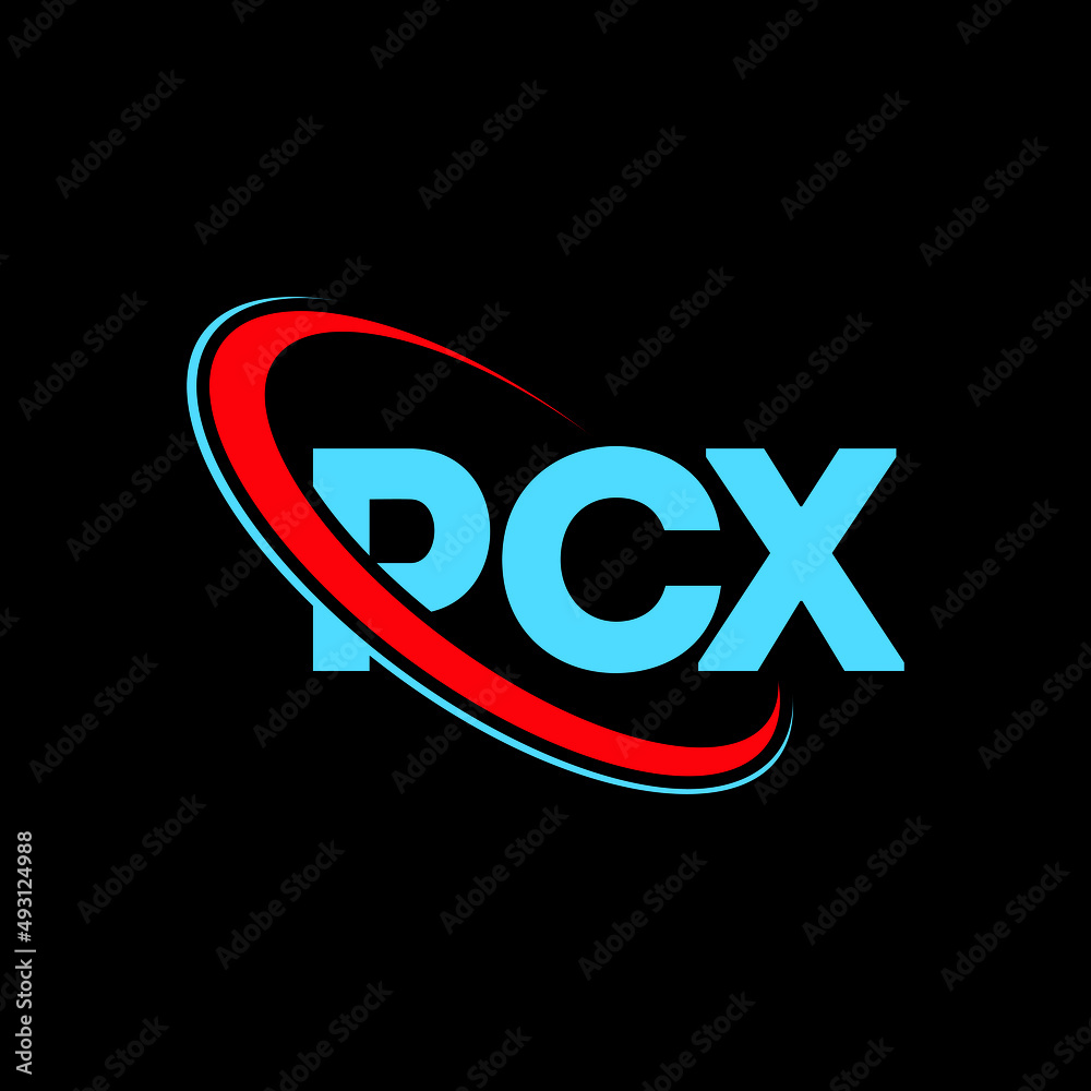 Vetor de PCX logo. PCX letter. PCX letter logo design. Intitials PCX ...