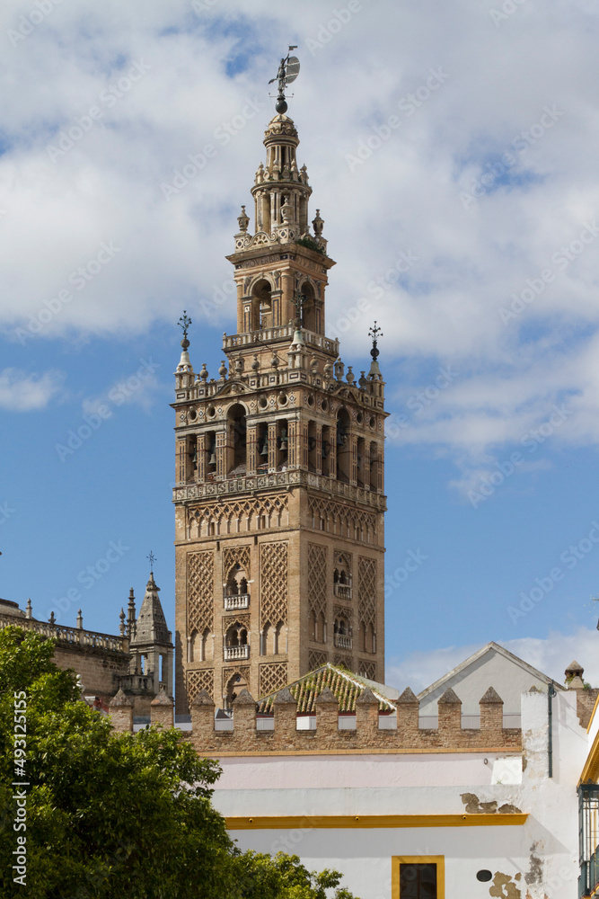 La Giralda Turm der Kathedrale von Sevilla