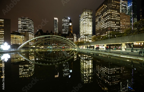 Toronto canada at night