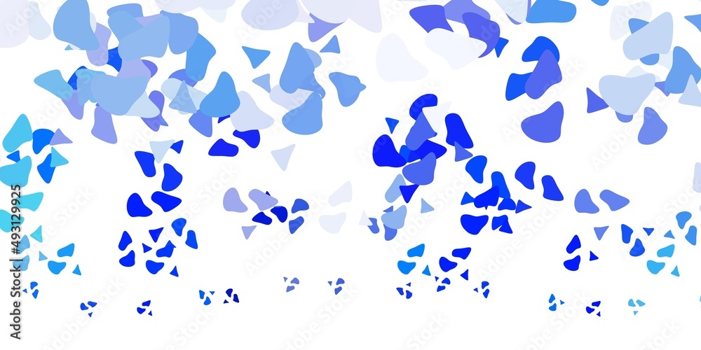 Light blue vector background with random forms. Light blue vector background with random forms.