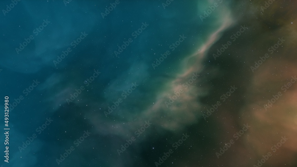 Space background with stardust and shining stars. Realistic cosmos and color nebula. Colorful galaxy. 3d illustration Space background with stardust and shining stars. Realistic cosmos and color nebula. Colorful galaxy. 3d illustration