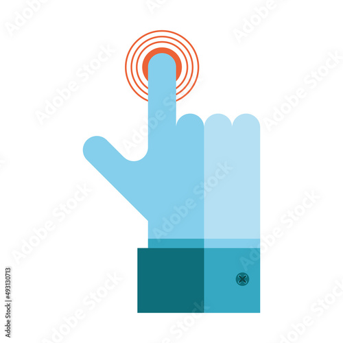 hand human touching