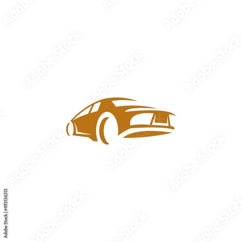 Fotografie, Obraz Sport car logo icon template illustration