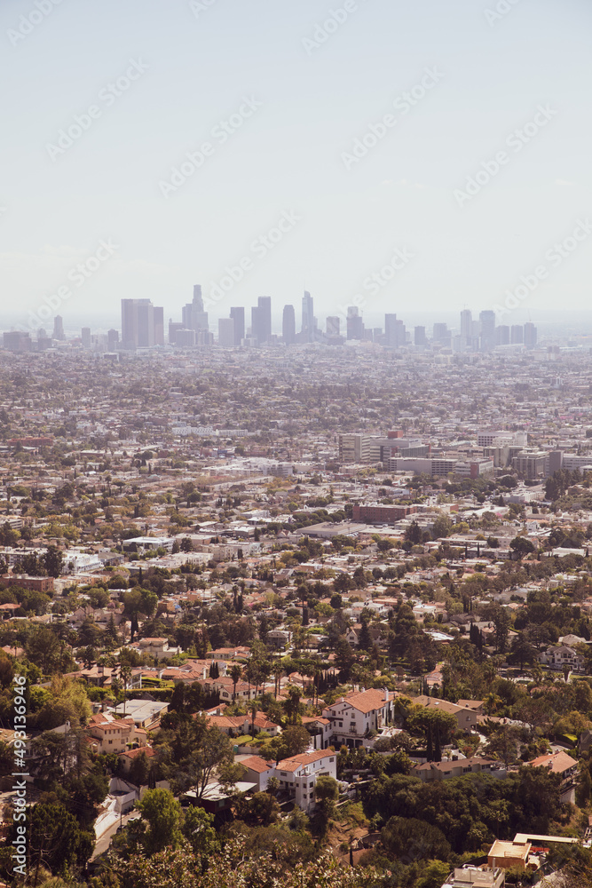 Los Angeles City in California