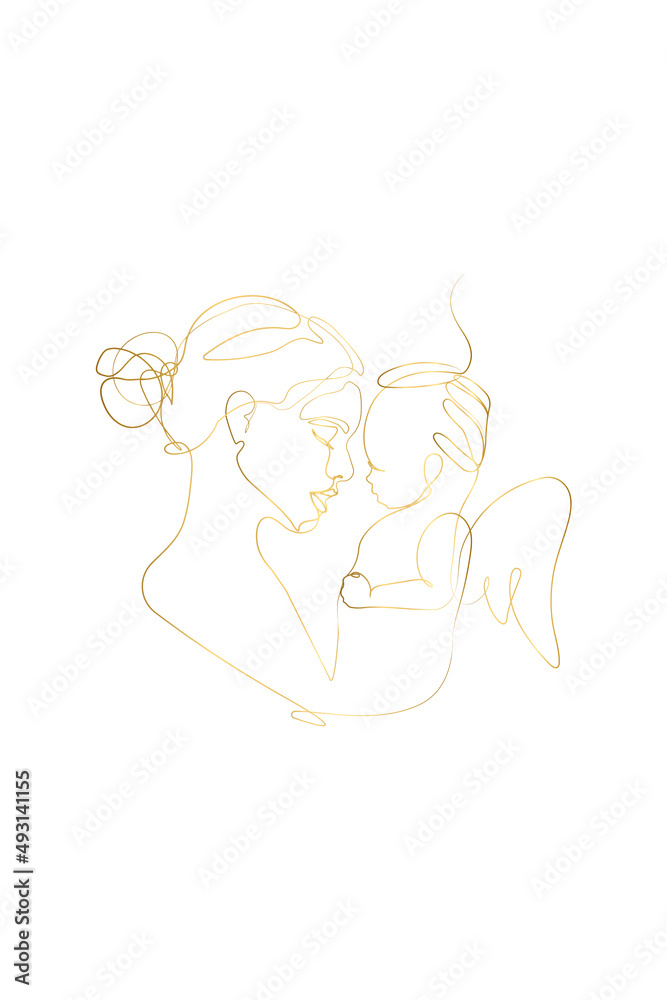 Mother Holding a Baby Print, Printable Nursery Gold Line Art, Mother and Baby Wall Line Art, Minimal Line Art, Mother and Child Line Drawing Mother Holding a Baby Print, Printable Nursery Gold Line Art, Mother and Baby Wall Line Art, Minimal Line Art, Mother and Child Line Drawing