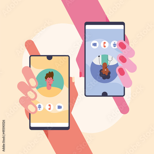 telehealth medicine in smartphones