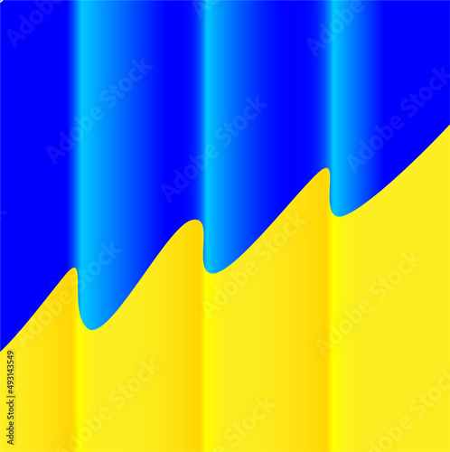 Mobile, Ukraine flag background