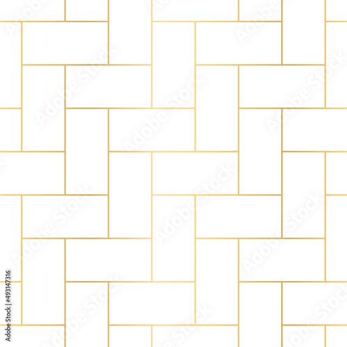 white tile floor