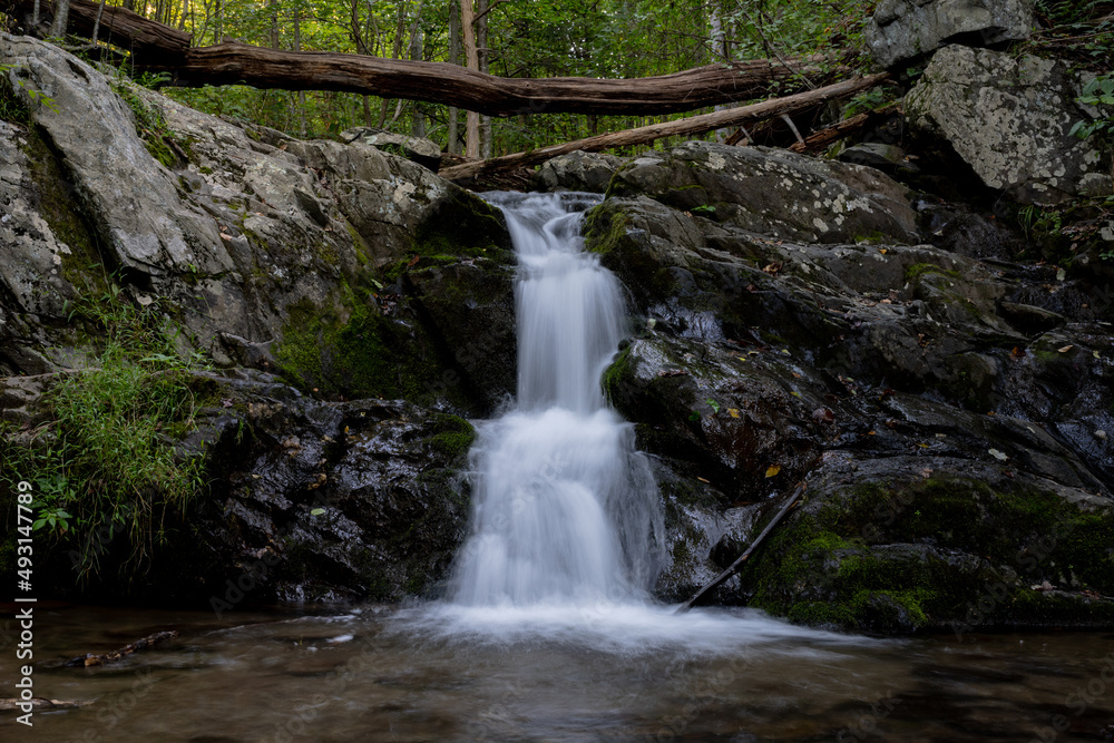Quick Drop Before The Upper Doyles River Falls