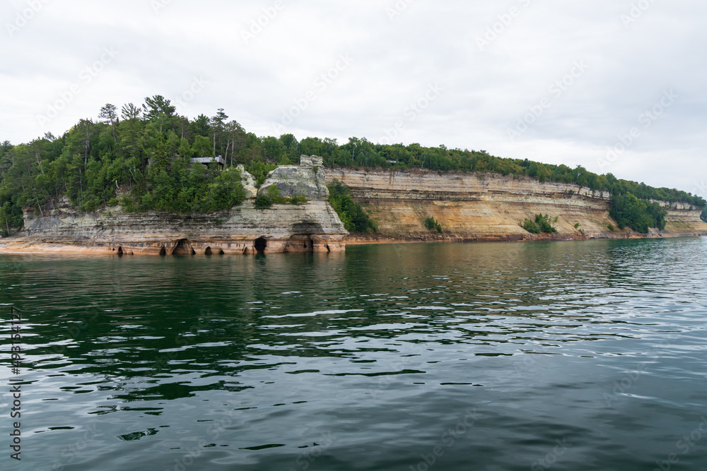 Pictured Rocks National Lakeshore, Upper Peninsula, Michigan, USA