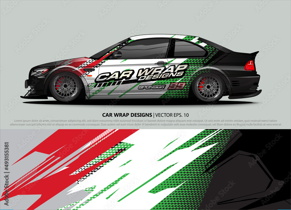 race car Livery for vehicle wrap design vector
race car Livery for vehicle wrap design vector