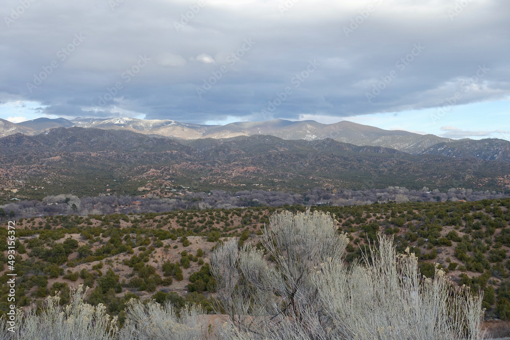 Fototapeta premium Santa Fe Mountains