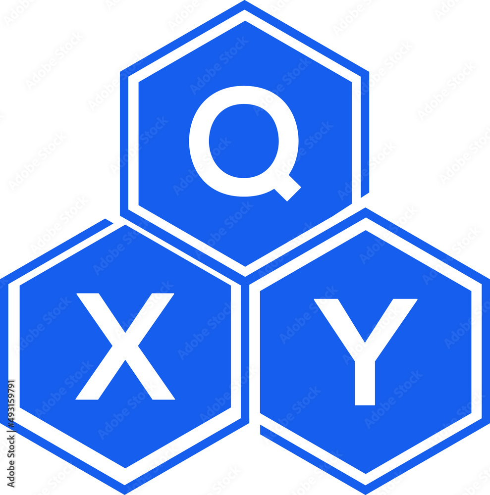 QXY letter logo design on White background. QXY creative initials letter logo concept. QXY letter design. QXY letter logo design on White background. QXY creative initials letter logo concept. QXY letter design.
