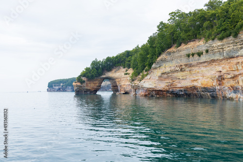 Pictured Rocks National Lakeshore, Upper Peninsula, Michigan, USA