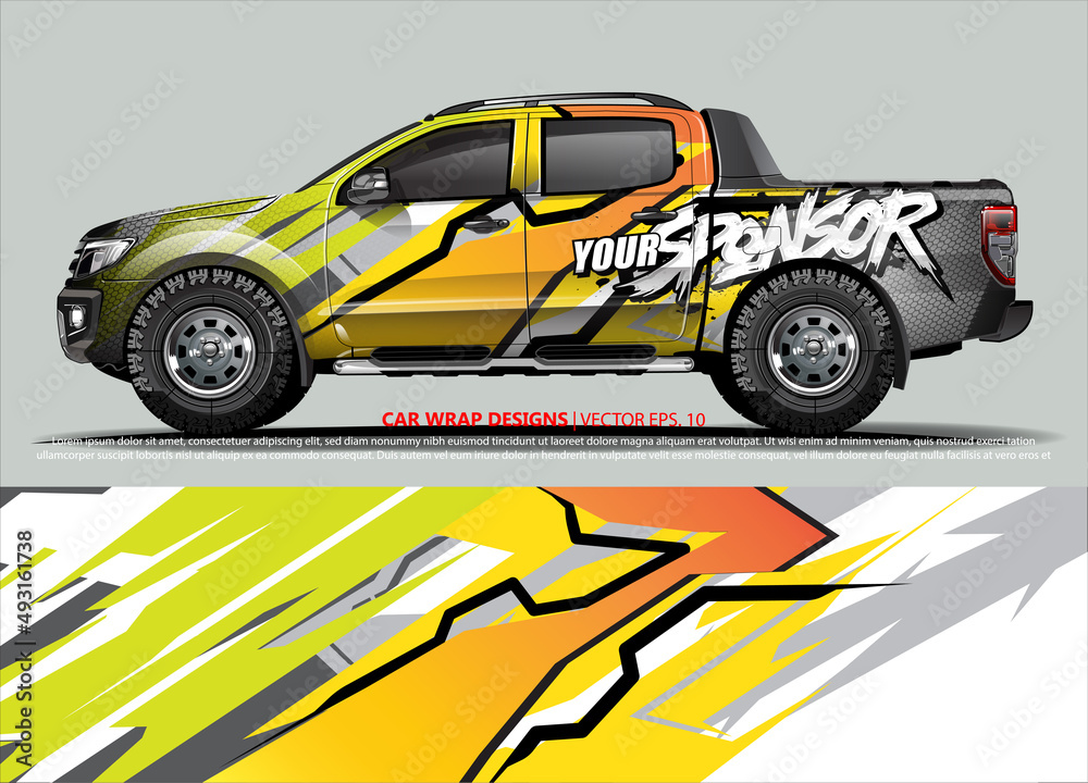 truck graphics. modern camouflage design for vehicle vinyl wrap truck graphics. modern camouflage design for vehicle vinyl wrap