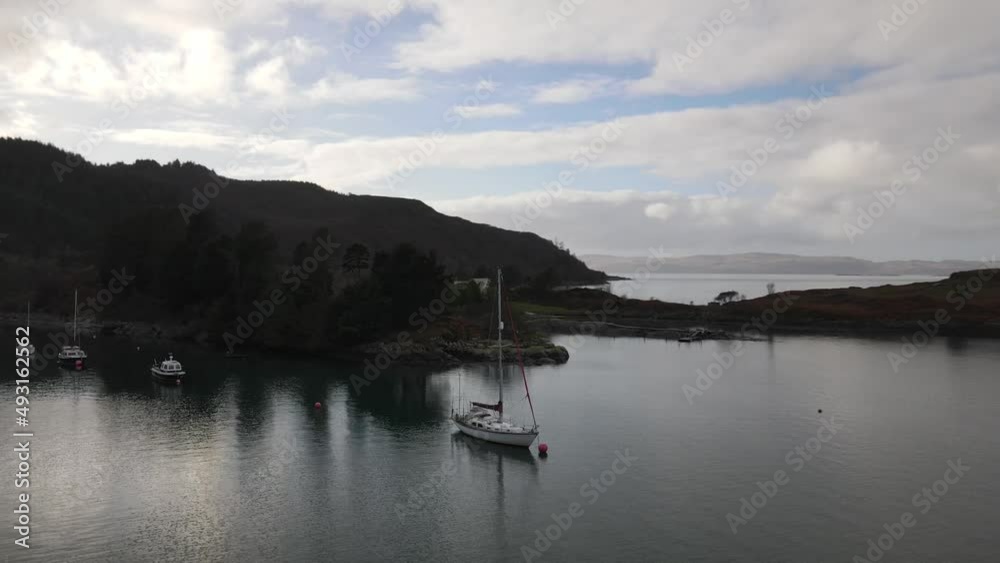 Crinan harbour, Argyll and Bute, Scotland, United Kingdom. An area of outstanding natural beauty in Scotland. A popular place for toruists and holiday makers. Crinan harbour, Argyll and Bute, Scotland, United Kingdom. An area of outstanding natural beauty in Scotland. A popular place for toruists and holiday makers.