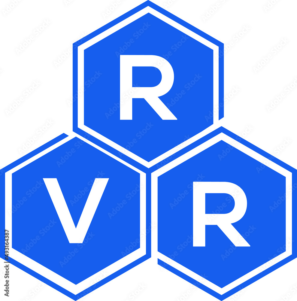 RVR letter logo design on White background. RVR creative initials letter logo concept. RVR letter design. RVR letter logo design on White background. RVR creative initials letter logo concept. RVR letter design.