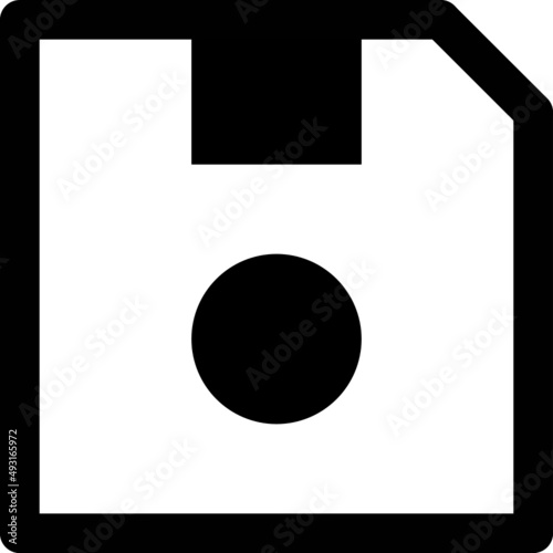 floppy disk icon vector