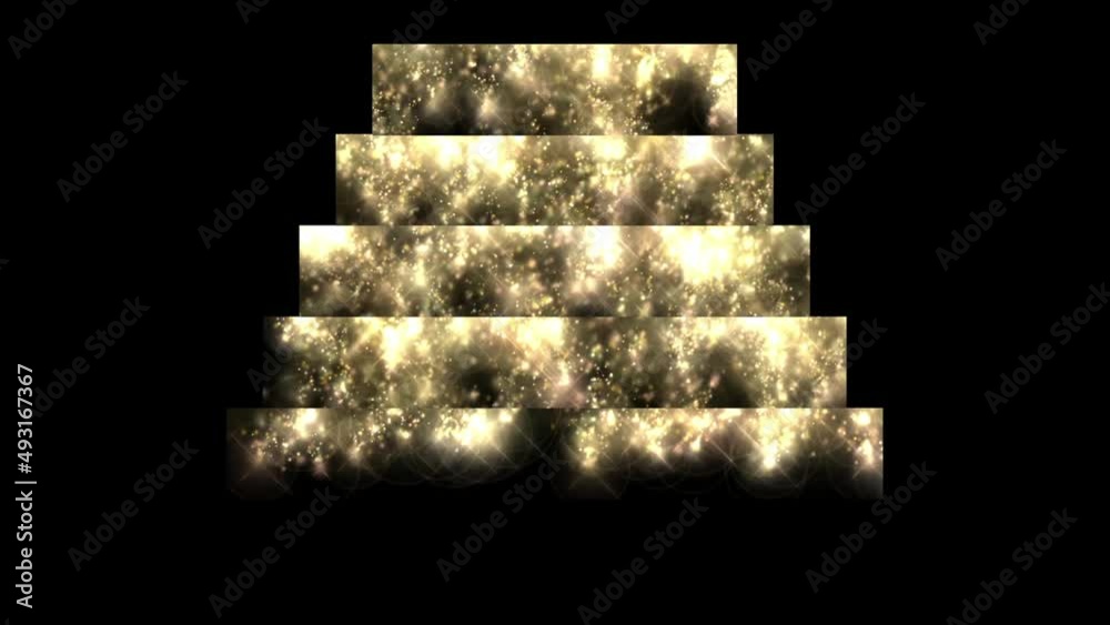 Wedding Cake 3D animation video mapping footage.