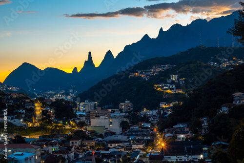 panorama of the mountains