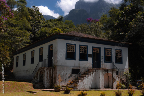 old house in the mountains