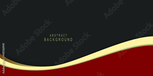 Web banner abstract background vector